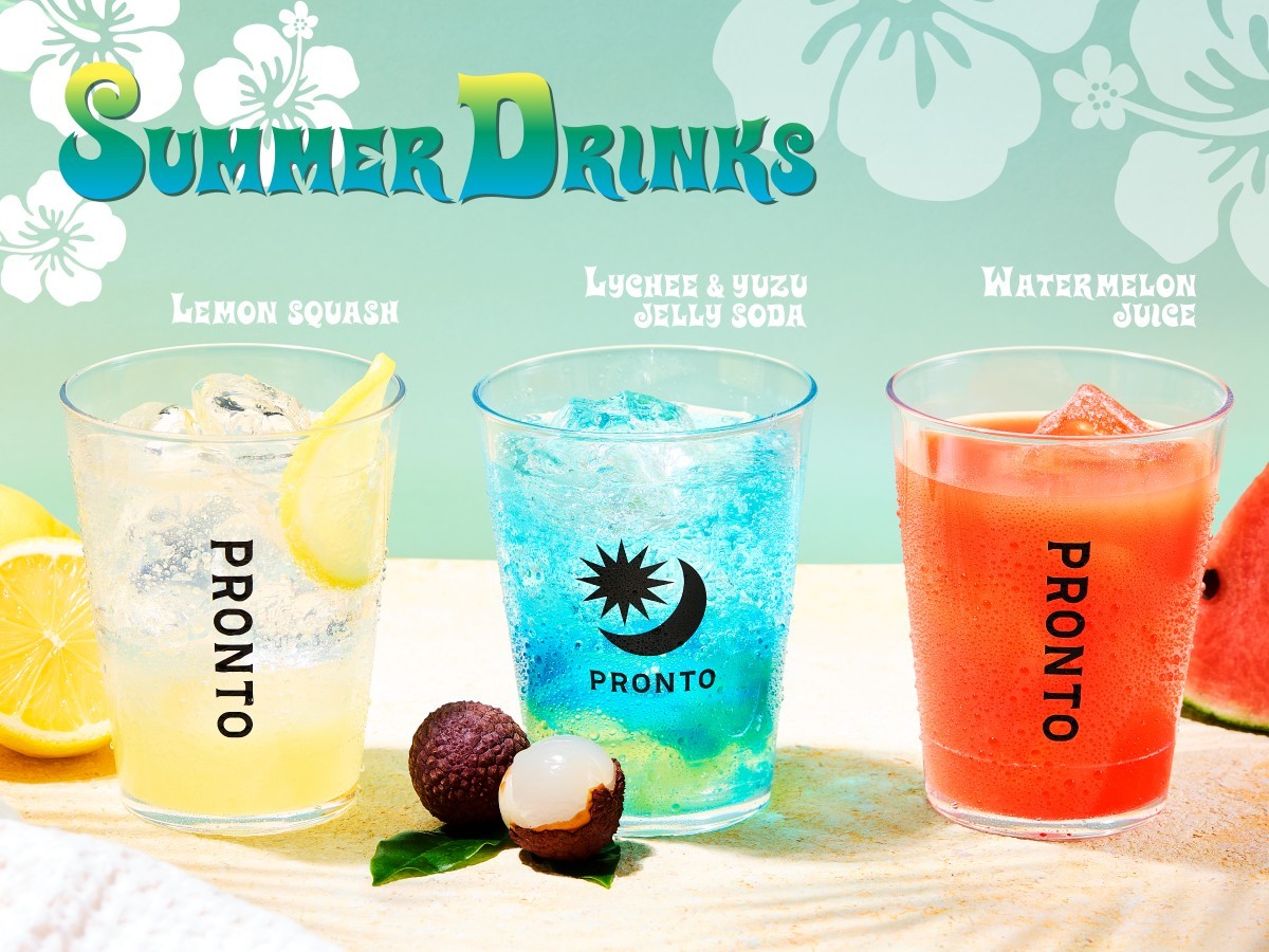ボンボネロ　クリア　蓄光ブルー　コンビ カフェ＞季節限定 夏ドリンク発売！ | PRONTO 青山店 | 株式会社
